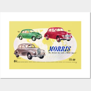 MORRIS MINOR / OXFORD - advert Posters and Art